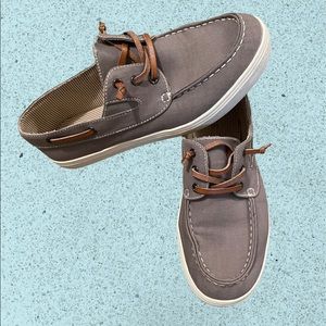 Like new Grey Boat Shoes for boys